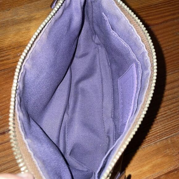 Coach VTG Coral Fish Appliqué Mini Bag & Key Ring Limited Edition H05Q-1491 - Picture 5 of 16